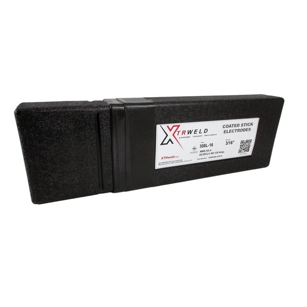 Xtrweld E308L-16 3/16 x 10Lb Box priced per pound Vac Pack, AWS A5.4, CTD E Fx Red SE308L16187-10